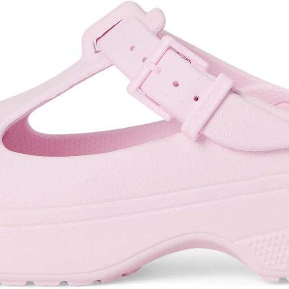 Unisex Classic Mary Jane Clogs Pink Milk Size 5 Women/3 Men Ethylene Vinyl Aceta - Picture 1 of 7